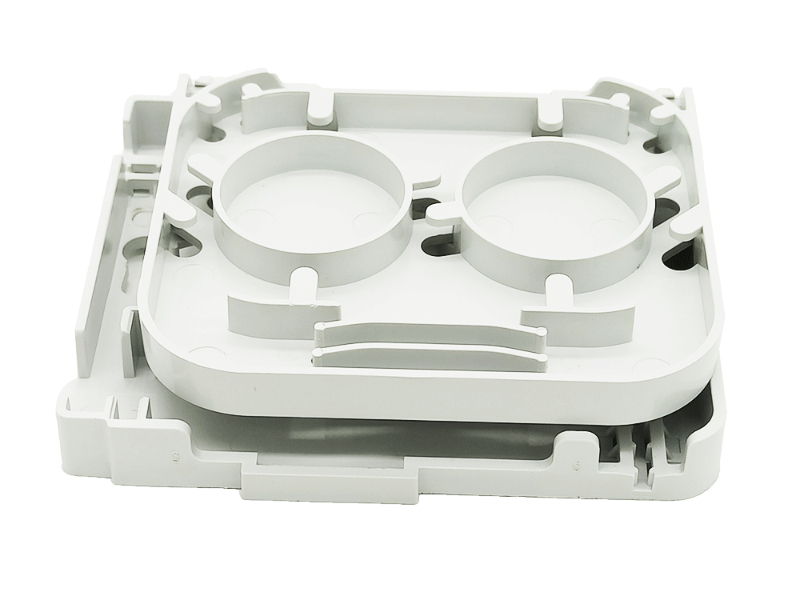 Plastic FTTH 1 port indoor fiber optical information faceplate with FTTH mini distribution box cheap price