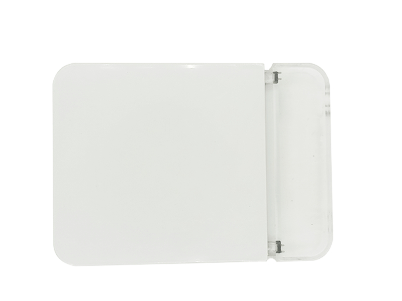 Plastic FTTH 1 port indoor fiber optical information faceplate with FTTH mini distribution box cheap price