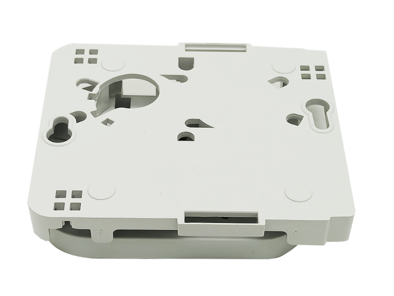 Plastic FTTH 1 port indoor fiber optical information faceplate with FTTH mini distribution box cheap price