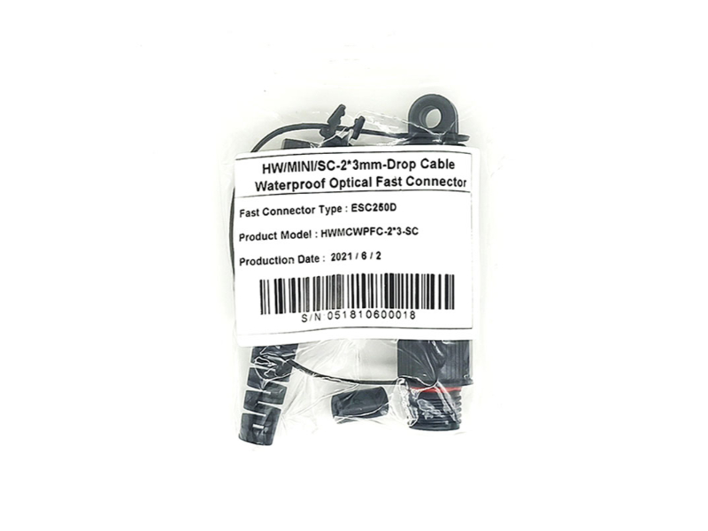 IP68 Mini SC Waterproof Connector Fiber Optic Reinforced Connector Kit for Huawei