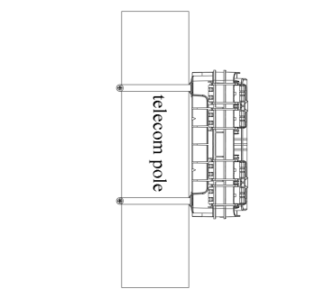 72 Core Closure Splice Optical Splice Closure Big Capacity 72 96 144 288 Core Fiber Optic Dome Type Joint Closure Splice Box