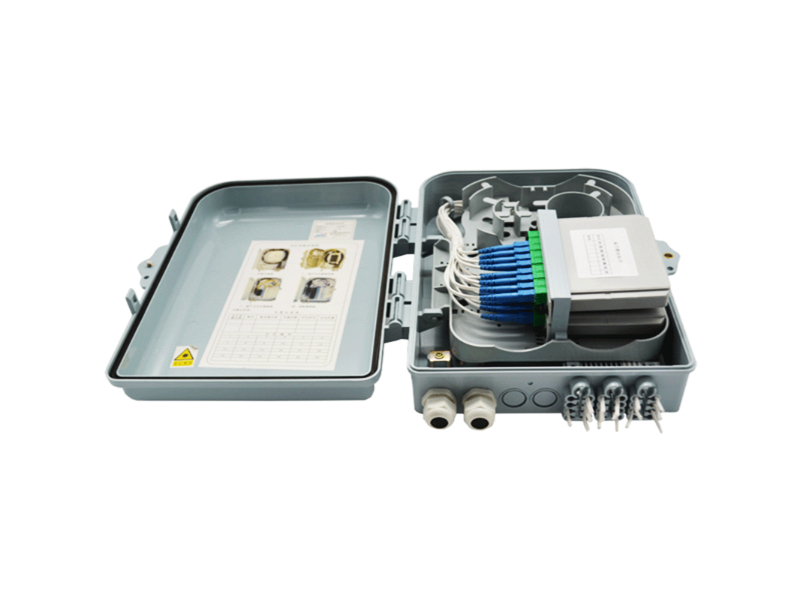 24 Core ABS optics fiber termination box 24 Ports Fiber Optic Junction Box Indoor/outdoor ftth Fiber optic distribution box