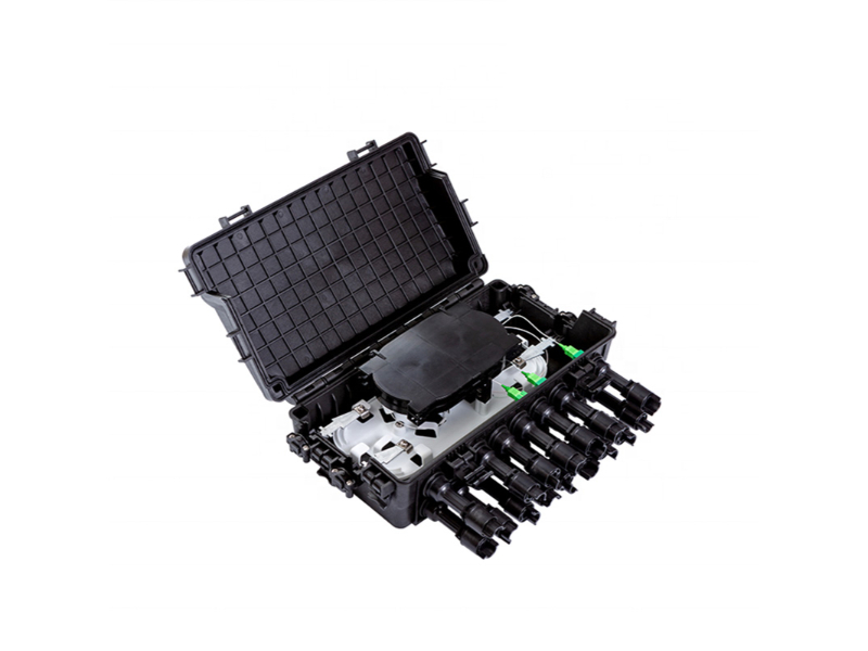 Outdoor field application Plastic 16 core Fiber optic terminal box splice closure