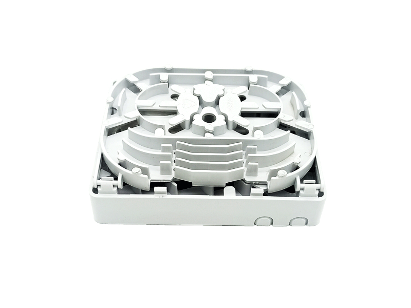 4 Port Wall Mounted Faceplate Box
