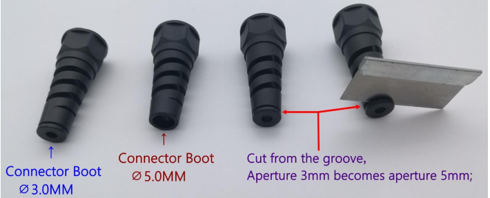 IP68 Mini SC Waterproof Connector Fiber Optic Reinforced Connector Kit for Huawei