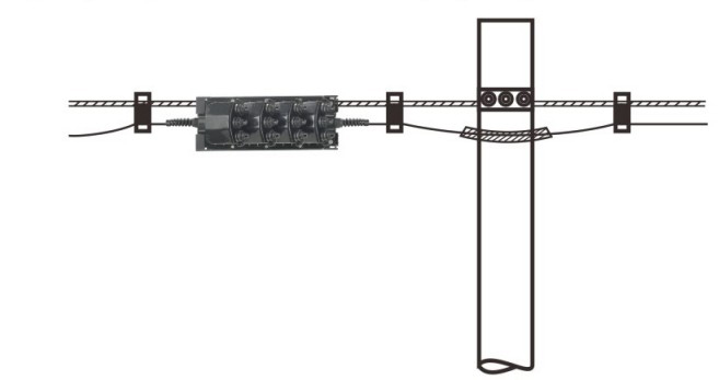 New products Outdoor 12 fibers fiber optic splitter nap terminal box for FTTX