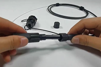Pre-terminated Reinforced Waterproof Corning Opti-tap Field Installable Quick Connector