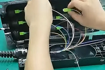 Multiport service Terminal(MST)BOX Testing and assembly 1