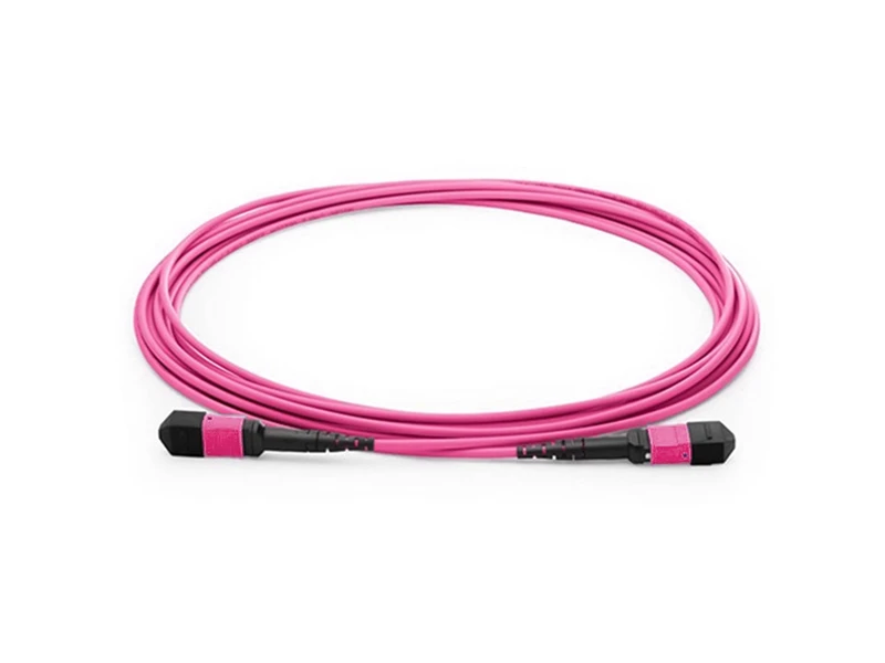 MPO MTP OM4  8-12 core 3.0mm Trunk fiber optic patch cord
