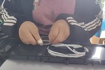 FTTH 4 in 4 out 96 core Horizontal splice closure with 16 ports In-line splice enclosure Assembly 1
