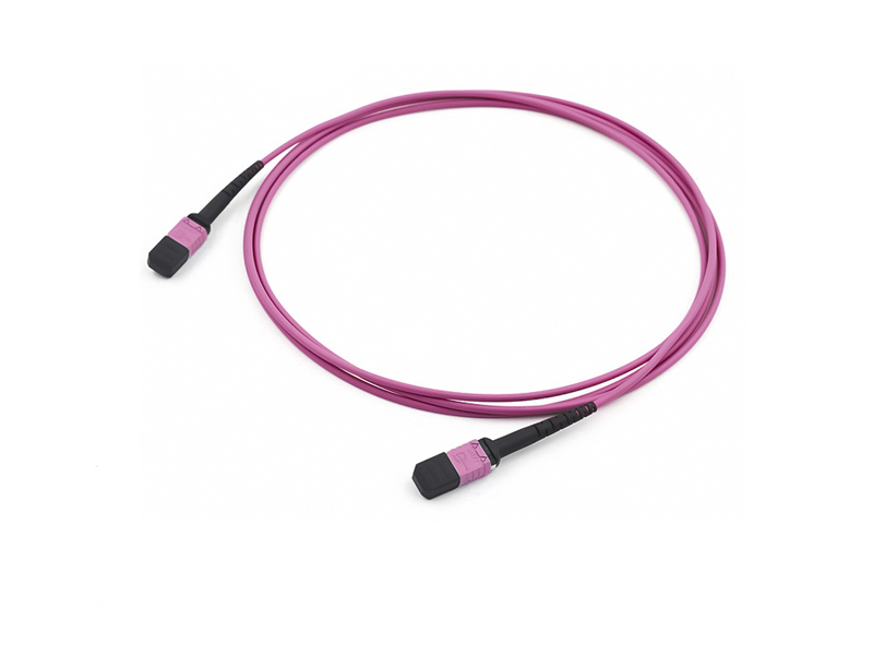 MPO MTP OM4  8-12 core 3.0mm Trunk fiber optic patch cord