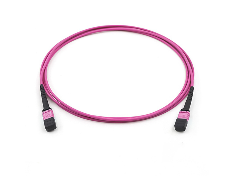 MPO MTP OM4  8-12 core 3.0mm Trunk fiber optic patch cord