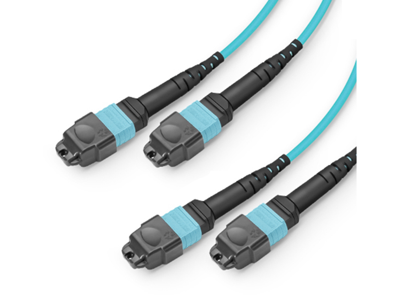 4-12 MPO MTP OM3  48 core Trunk fiber optic patch cord