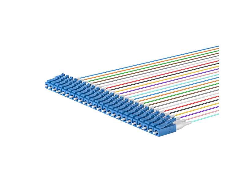 MPO/APC (Male) to LC/UPC SM (Single-mode) 24 Cores MPO/MTP Fan out 0.9mm Patch Cords