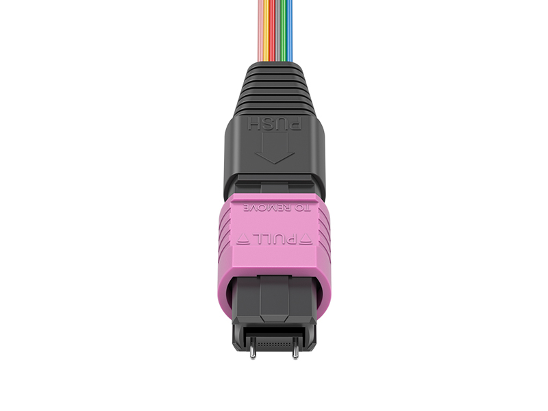 MPO/APC (Male) to LC/UPC OM4 24 Cores MPO/MTP Fan out 0.9mm Patch Cords