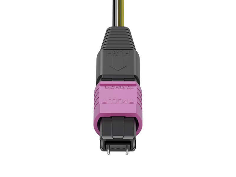 MPO/APC (Male) to LC/UPC OM4 12 Cores MPO/MTP Fan out 0.9mm Patch Cords