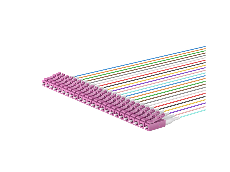 MPO/APC (Male) to LC/UPC OM4 24 Cores MPO/MTP Fan out 0.9mm Patch Cords