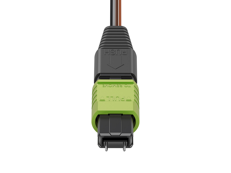MPO/APC (Male) to LC/UPC OM5 12 Cores MPO/MTP Fan out 0.9mm Patch Cords