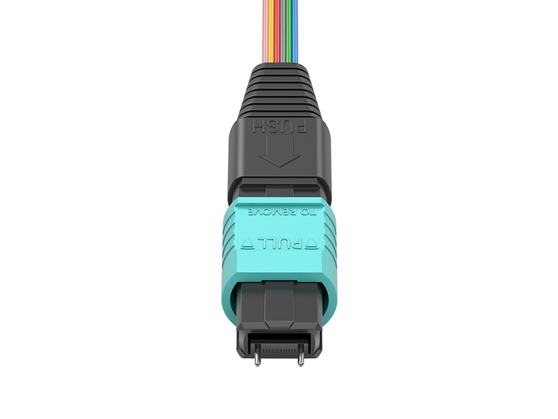 MPO/APC (Male) to LC/UPC OM3 24 Cores MPO/MTP Fan out 0.9mm Patch Cords
