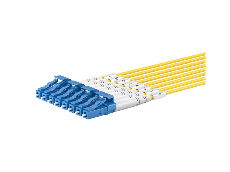 MPO/APC Female-4x DLC Singlemode (SM) 8 Cores MPO/MTP Harnesses fanout Patch Cords