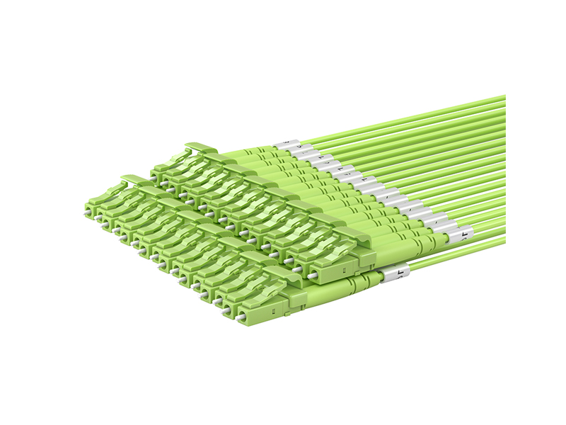 MPO/APC Female-8x DLC OM5 16 Cores MPO/MTP Harnesses fanout Patch Cords