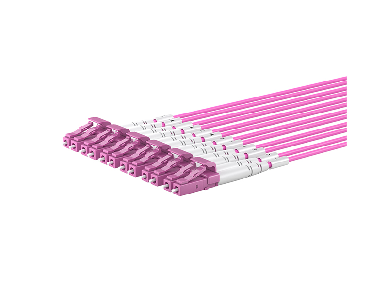 MPO/APC Female-6x DLC OM412 Cores MPO/MTP Harnesses fanout Patch Cords