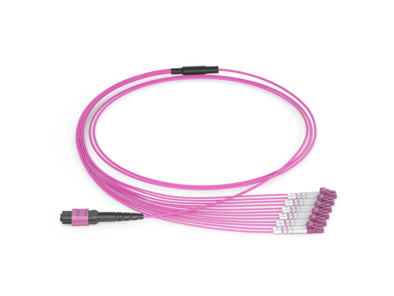 MPO/APC Female-6x DLC OM412 Cores MPO/MTP Harnesses fanout Patch Cords