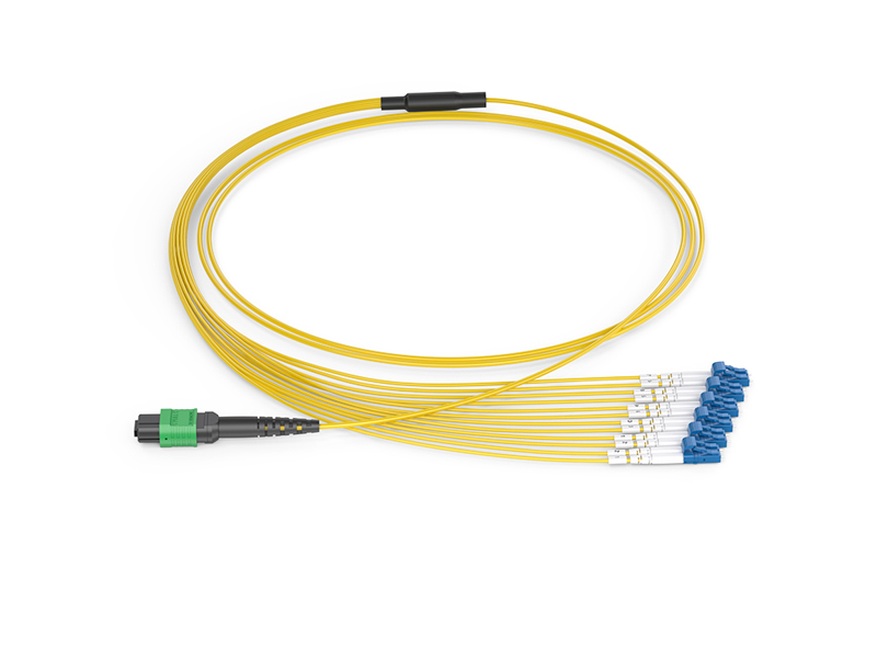 MPO/APC Female-6x DLC Singlemode (SM) 12 Cores MPO/MTP Harnesses fanout Patch Cords