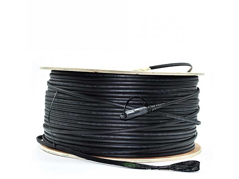 Optitap SCAPC Corning Pre-Terminated Fiber Optic Cable Patch Cord Drop Cable With Pulling Eye Compatible Corning FTTA