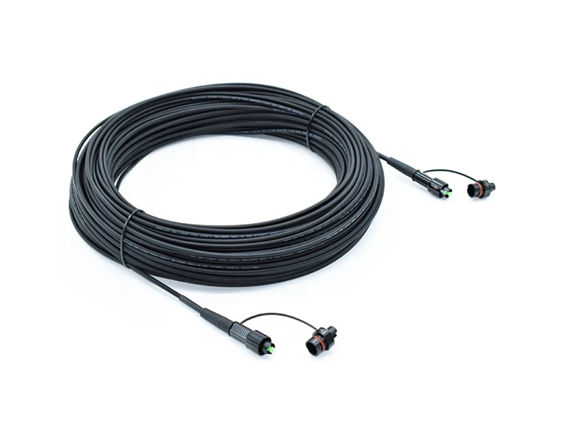 5.0mm IP68 Waterproof Mini SCAPC Compatible Huawei For FTTA  Factory Price Fiber Optic Cable Patchcord