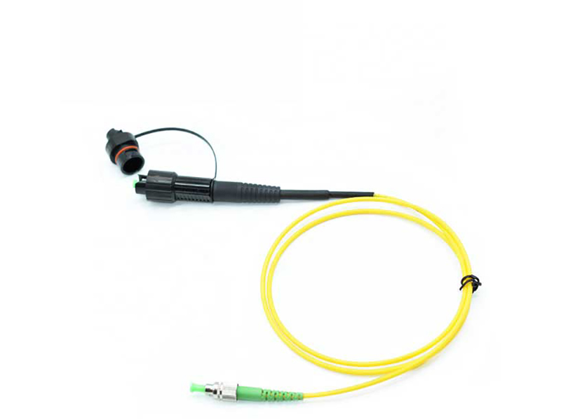 Mini SCAPC Waterproof Hardened to FC APC For FTTH High Quality Fiber Optic Patchcord