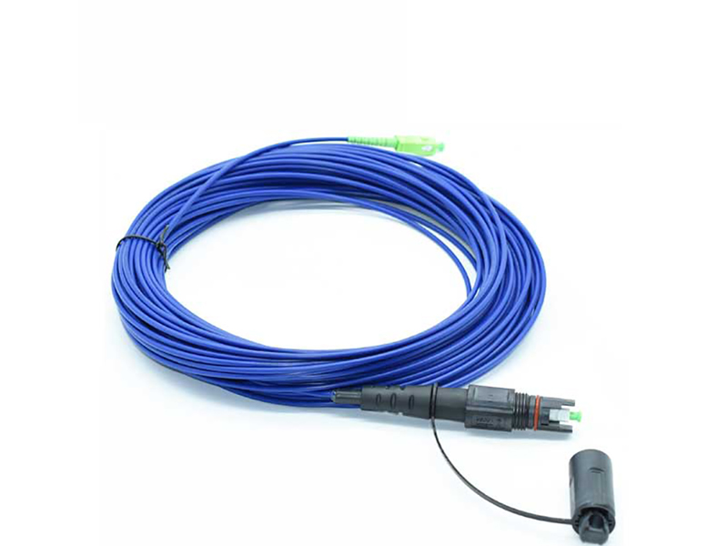 Factory Price Armored Fiber Optic Cable Compatible OptiTap SCAPC H Optic Corning Patchcord For FTTH FTTA