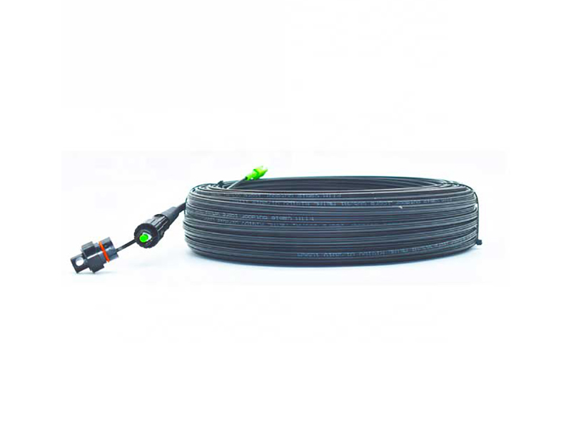 Mini SCAPC Waterproof to Hardened SCAPC Fiber Optic Patchcord  For FTTH