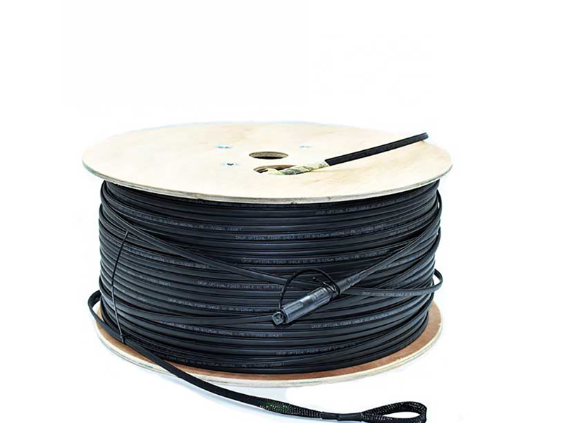 Optitap SCAPC Corning Pre-Terminated Fiber Optic Cable Patch Cord Drop Cable With Pulling Eye Compatible Corning FTTA