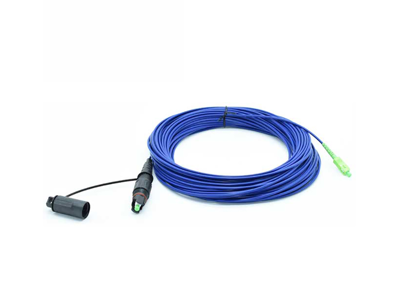 Factory Price Armored Fiber Optic Cable Compatible OptiTap SCAPC H Optic Corning Patchcord For FTTH FTTA