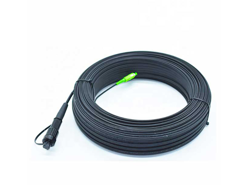 Mini SCAPC Waterproof to Hardened SCAPC Fiber Optic Patchcord  For FTTH