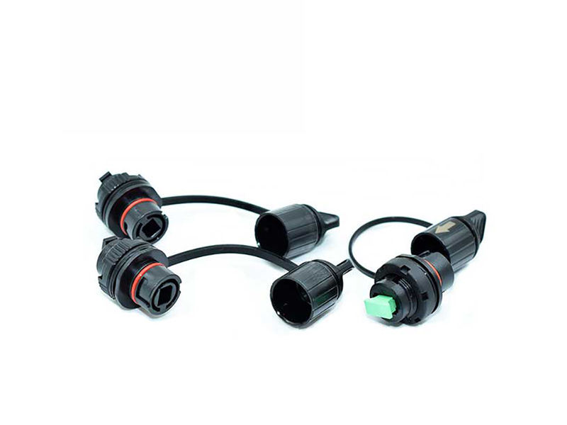 Outdoor SCAPC Optical Adapter Mini SCAPC Waterproof Fiber Optic Adapter for Huawei