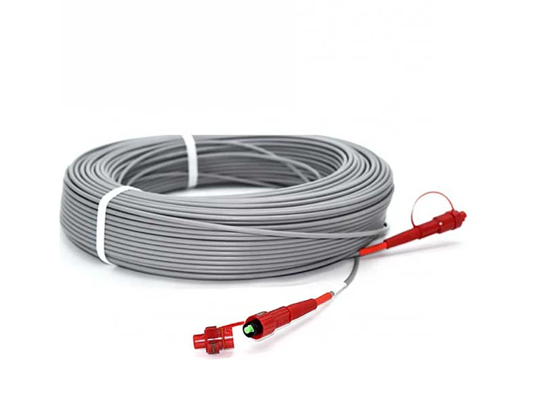 5.0mm round cable IP68 Waterproof Mini SCAPCTo Mini SCAPC Compatible Huawei For FTTA Factory Price Fiber Optic Cable Patchcord