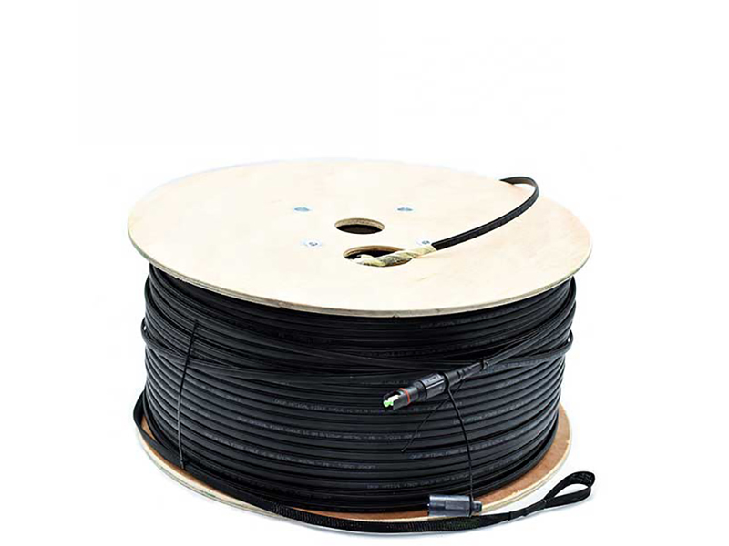 Optitap SCAPC Corning Pre-Terminated Fiber Optic Cable Patch Cord Drop Cable With Pulling Eye Compatible Corning FTTA