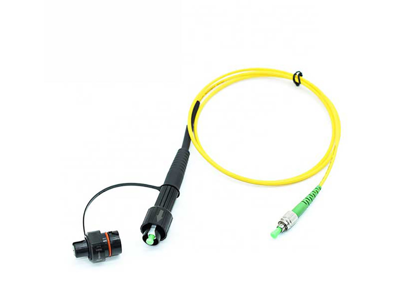 Mini SCAPC Waterproof Hardened to FC APC For FTTH High Quality Fiber Optic Patchcord