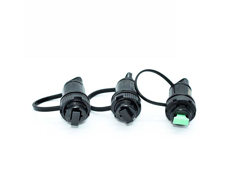 Outdoor SCAPC Optical Adapter Mini SCAPC Waterproof Fiber Optic Adapter for Huawei