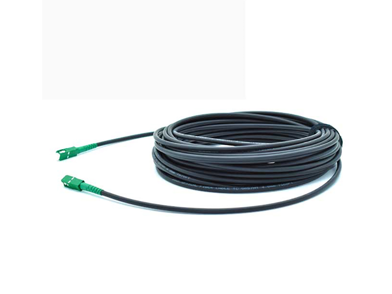 FTTH Round Cable 4.8mm SCAPC SCAPC 1Core G657A1 G657A2 LSZH 30M