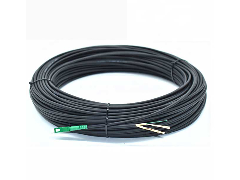 FTTH Round Cable 4.8mm SCAPC SCAPC 1Core G657A1 G657A2 LSZH 30M