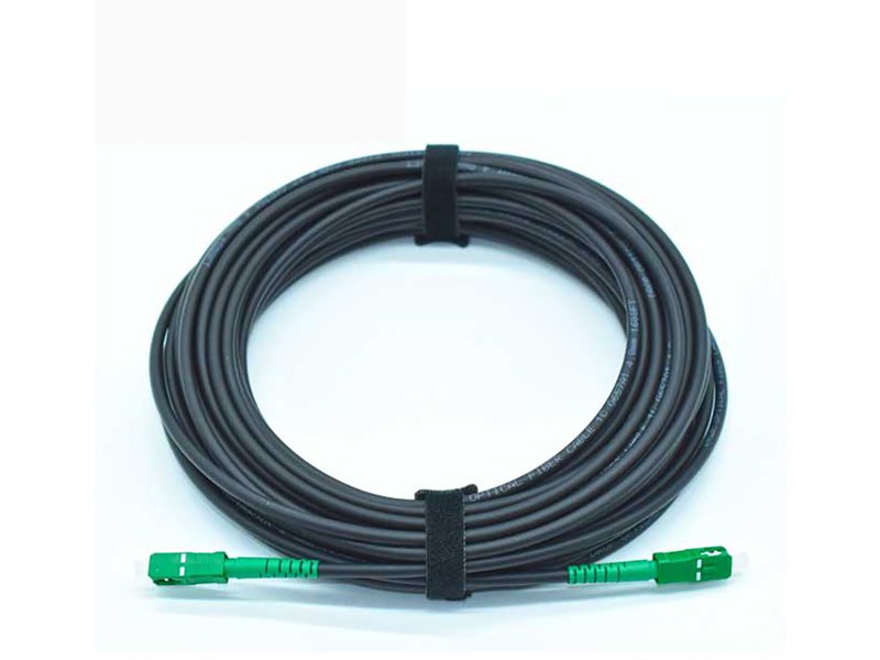 FTTH Round Cable 4.8mm SCAPC SCAPC 1Core G657A1 G657A2 LSZH 30M