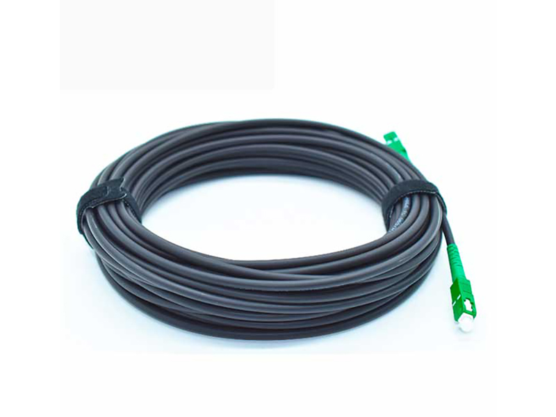 FTTH Round Cable 4.8mm SCAPC SCAPC 1Core G657A1 G657A2 LSZH 30M