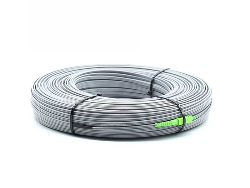 SM SX SCAPC Gray LSZH For FTTH Drop Wire Cable Fiber Patch Cord Fibra Optica Pigtail