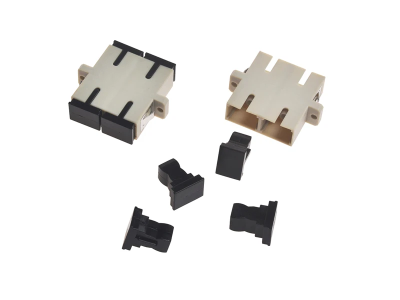 FTTH SC OM1 DX Fiber Optic Multimode Duplex Adapter