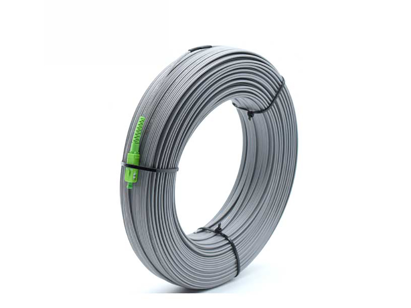SM SX SCAPC Gray LSZH For FTTH Drop Wire Cable Fiber Patch Cord Fibra Optica Pigtail