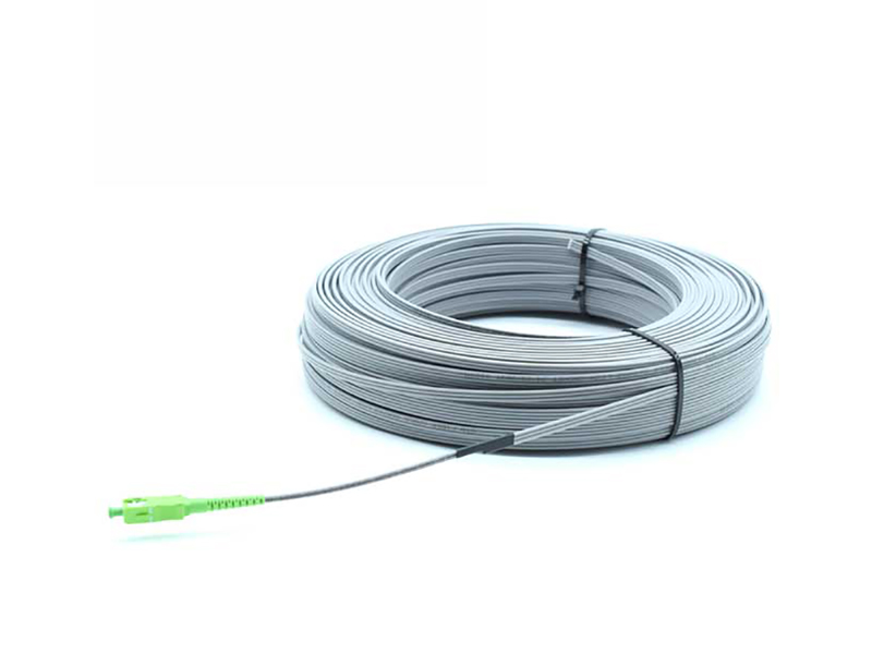 SM SX SCAPC Gray LSZH For FTTH Drop Wire Cable Fiber Patch Cord Fibra Optica Pigtail