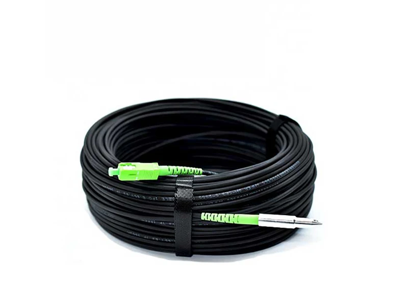 Round Cable SM SX PBT HDPE SCAPC to Pre SCAPC Factory Price Fiber Optic patchcord